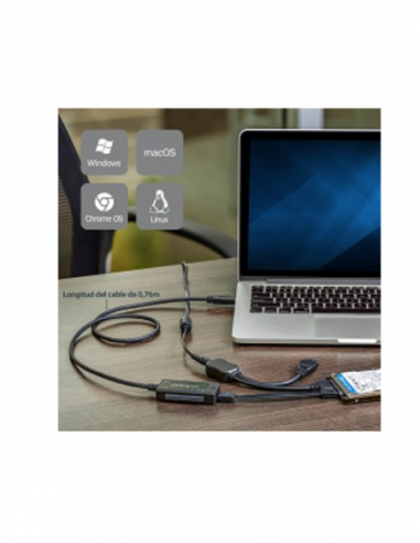 Adaptador Startech USB3SSATAIDE: USB... Adaptador Startech USB3SSATAIDE: USB...