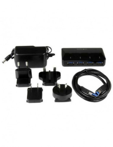 Hub Startech ST53004U1C USB 3.0 5 Portas Hub Startech ST53004U1C USB 3.0 5 Portas