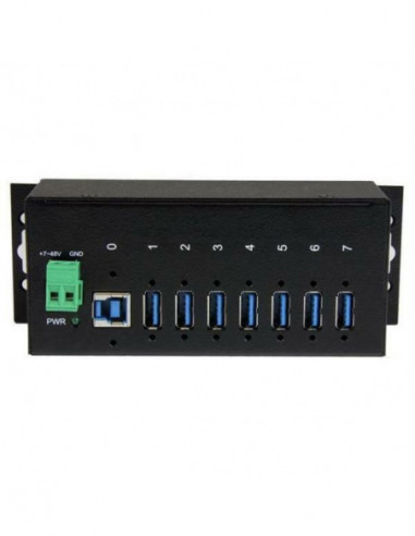 7 Port Industrial USB 3.0 Hub - Metal 7 Port Industrial USB 3.0 Hub - Metal