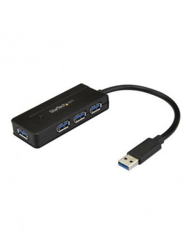 Hub USB 3.0 StarTech 4 Portas -... Hub USB 3.0 StarTech 4 Portas -...