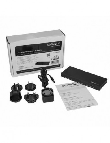 HDMI Splitter - 4 Port - 4K 60Hz