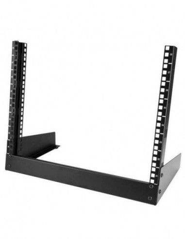Bastidor StarTech RK8OD 8U Preto