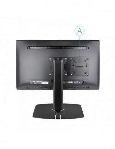 TooQ TCCH0007-B estojo de montagem Preto TooQ TCCH0007-B estojo de montagem Preto