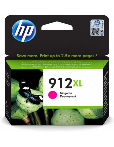Cartucho de Tinta HP 912XL Magenta -...
