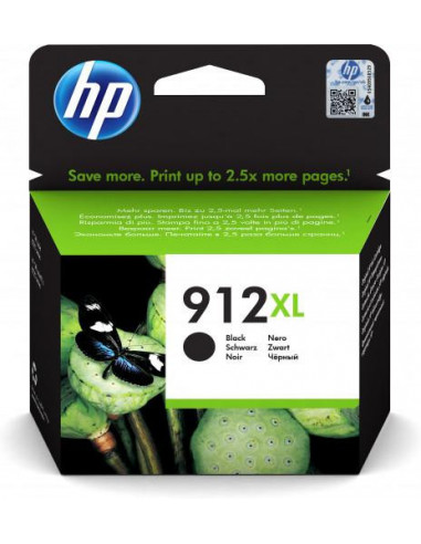 HP Tinteiro 912XL Alto Rendimento Preto