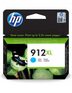Tinteiro HP 912XL Azul