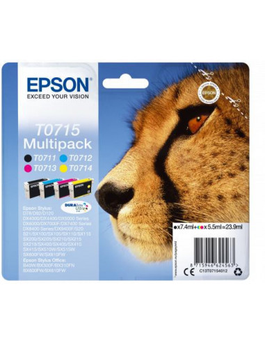 Tinteiro EPSON T0715 Multipack 4...