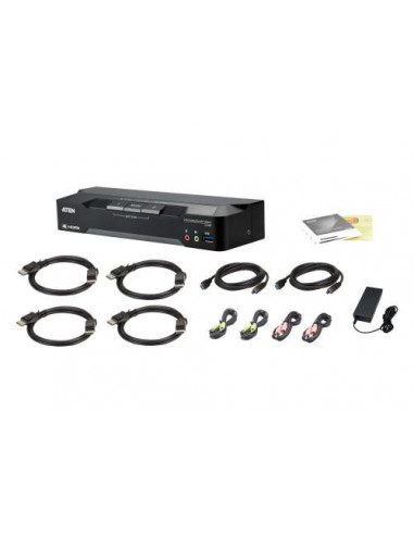 Matriz ATEN KVM DisplayPort 4K Dual...