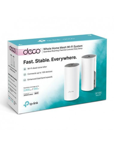 Sistema Wi-Fi TP-Link Deco E4 (Pack...