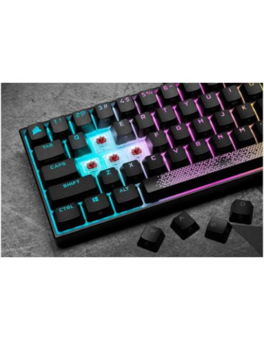 Teclado Corsair K65 Mini RGB MX Red PT Teclado Corsair K65 Mini RGB MX Red PT