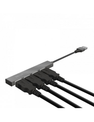 Hub TRUST Halyx USB 2.0, 4 portas,... Hub TRUST Halyx USB 2.0, 4 portas,...