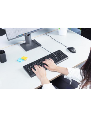 Teclado TRUST TK-150 USB QWERTY...