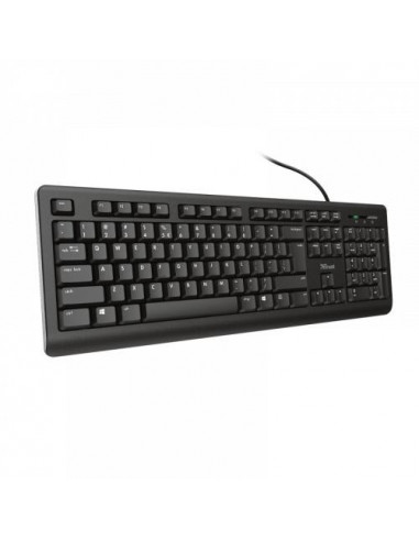 Teclado TRUST TK-150 USB QWERTY...
