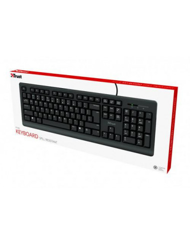 Trust Primo teclado USB QWERTY...