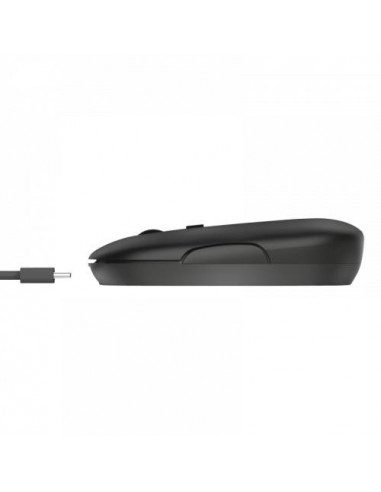 PUCK Wireless Rechargable Mouse Black