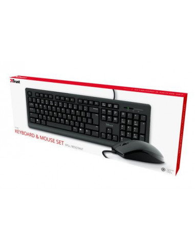 Teclado Trust Primo - USB, QWERTY,... Teclado Trust Primo - USB, QWERTY,...