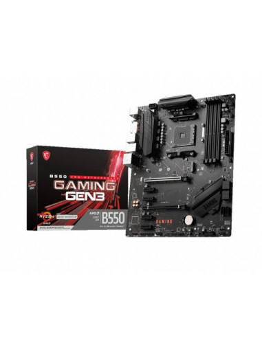 Placa-Mãe MSI B550 GAMING GEN3: AMD... Placa-Mãe MSI B550 GAMING GEN3: AMD...