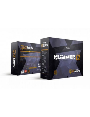 Fonte de Alimentação Nox Hummer Alpha...