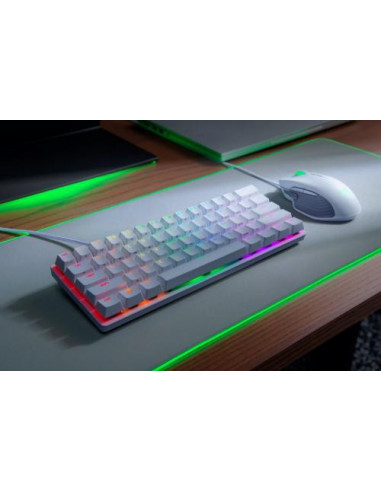 Razer Teclado Huntsman mini - mercury... Razer Teclado Huntsman mini - mercury...
