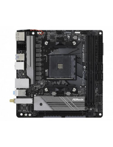 Placa-Mãe ASROCK B550M-ITX/ac - AMD... Placa-Mãe ASROCK B550M-ITX/ac - AMD...