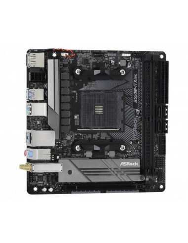Placa-Mãe ASROCK B550M-ITX/ac - AMD... Placa-Mãe ASROCK B550M-ITX/ac - AMD...