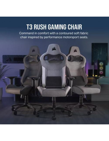 Cadeira Gaming Corsair T3 RUSH... Cadeira Gaming Corsair T3 RUSH...