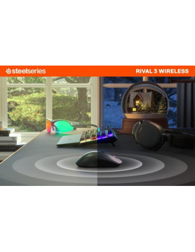 Rato Steelseries Rival 3 Wireless -...