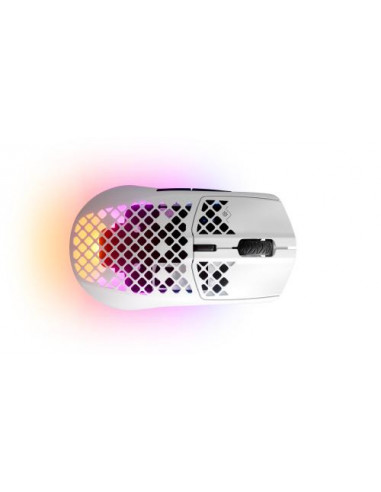 Rato SteelSeries Aerox 3 Wireless Branco