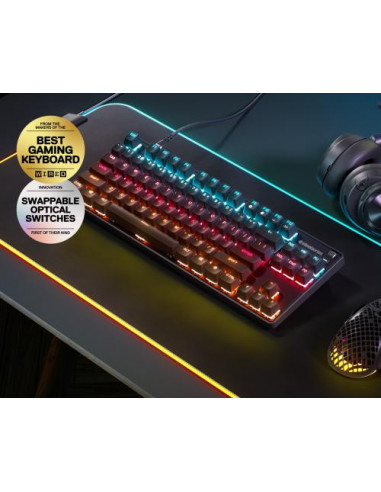 TECLADO STEELSERIES APEX 9 TKL (USA)...