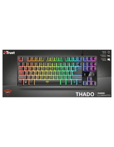 Teclado Gaming Trust GXT 833 Thado... Teclado Gaming Trust GXT 833 Thado...