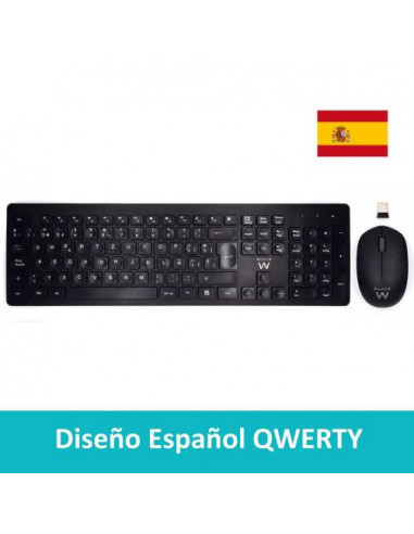 Ewent Teclado+ratón Inalámbrico...