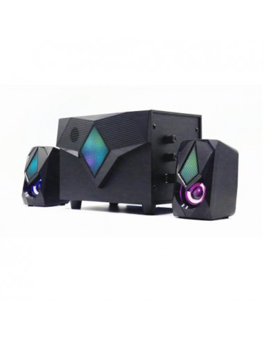 Colunas Ewent EW3526 Gaming 2.1 RGB,...