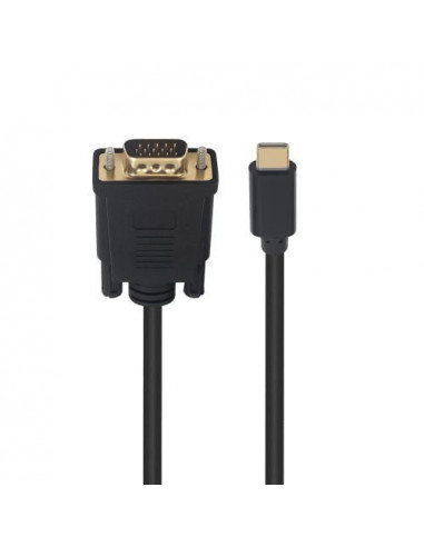 Cabo Ewent EC1052 USB-C para VGA,... Cabo Ewent EC1052 USB-C para VGA,...