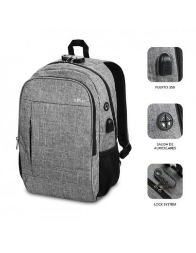 Mochila Subblim Urban Lock Backpack... Mochila Subblim Urban Lock Backpack...