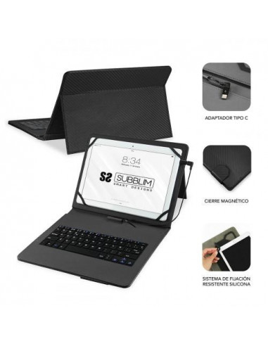 Capa Subblim Keytab Pro com Teclado... Capa Subblim Keytab Pro com Teclado...