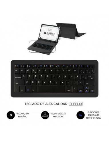 Capa Subblim Keytab Pro com Teclado... Capa Subblim Keytab Pro com Teclado...