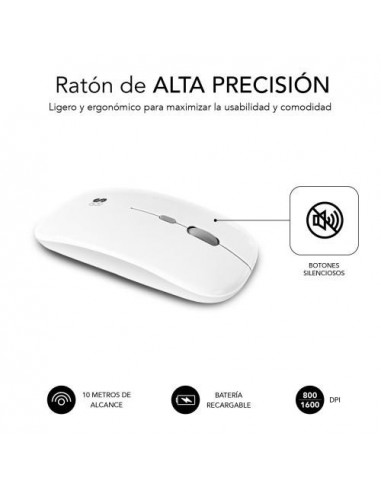 Teclado e Rato Sem Fios Subblim...