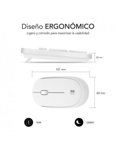 Kit Rato e Teclado SUBBLIM Business...