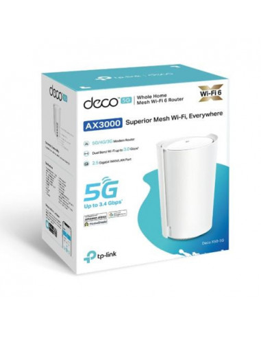 Roteador TP-Link Deco X50-5G - Wi-Fi... Roteador TP-Link Deco X50-5G - Wi-Fi...