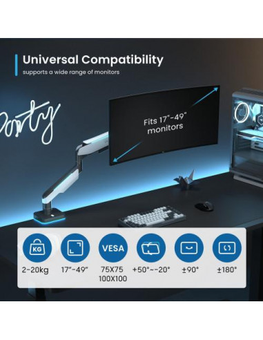 Suporte de Monitor Ewent EW1509 para... Suporte de Monitor Ewent EW1509 para...