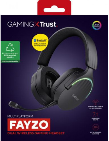 Auscultador Trust GXT 491 Fayzo Sem... Auscultador Trust GXT 491 Fayzo Sem...