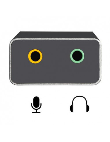 Placa de Som Ewent EC1645, USB Tipo...