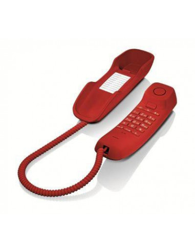 Teléfono Fijo Gigaset Da210 Rojo