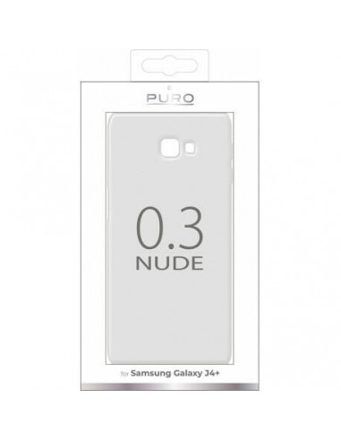 Puro - Capa Galaxy J4+ Sgj4p03nudetr