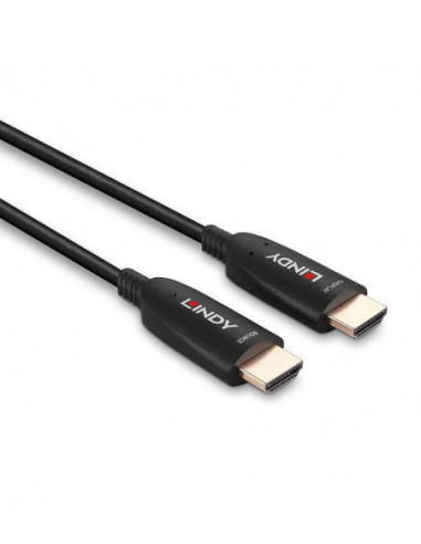 Cabo HDMI Lindy 8K60 - Fibra Óptica, 20m