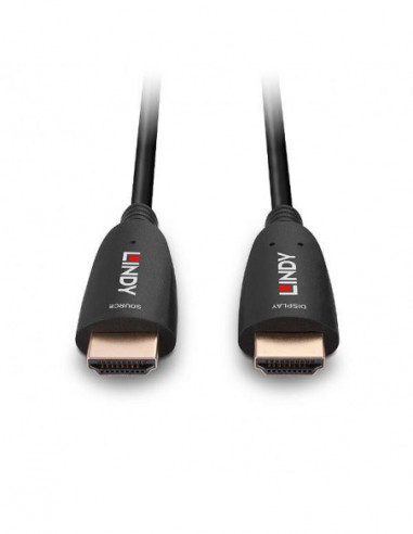 Cabo HDMI Lindy 8K60 - Fibra Óptica, 20m