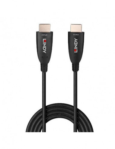 Cabo HDMI Lindy 8K60 - Fibra Óptica, 20m