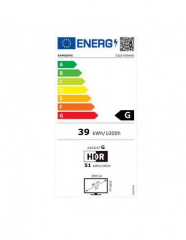 Monitor Samsung S70A 32" UHD,...