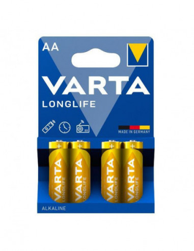 Pilhas VARTA Alcalinas AA, 4... Pilhas VARTA Alcalinas AA, 4...