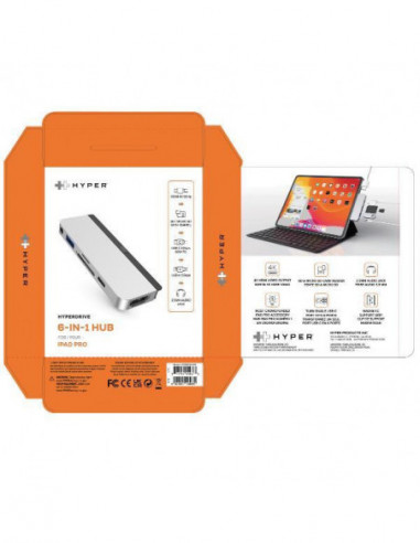 Hub Targus HYPERDRIVE HD319B-SILVER:...